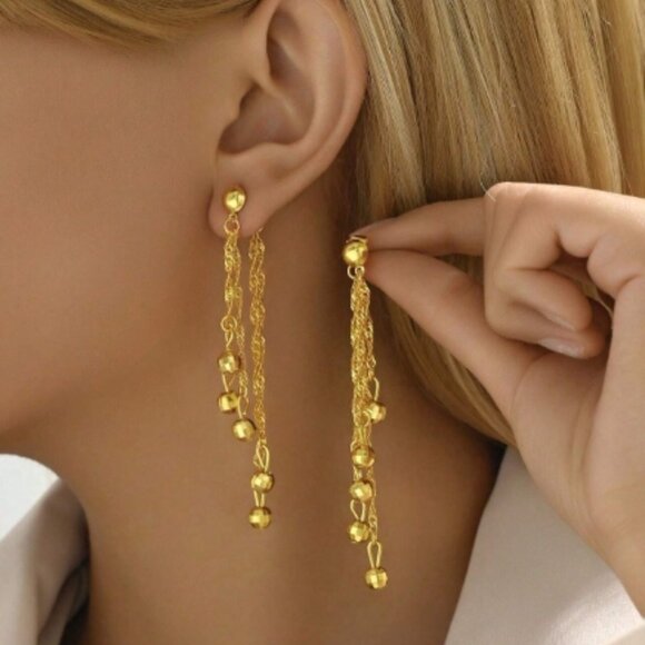 Tassel Earings New - Picture 1 of 3